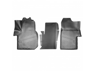 Коврики салонные для Volkswagen Crafter II (LT4) 3D (2016) от NORPLAST Коврики салонные для Volkswagen Crafter II (LT4) 3D (2016)