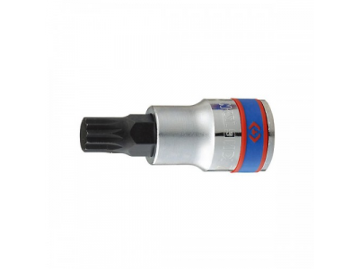 Насадка (бита) торцевая 1/2", SPLINE, M05, L = 60 мм, KING TONY